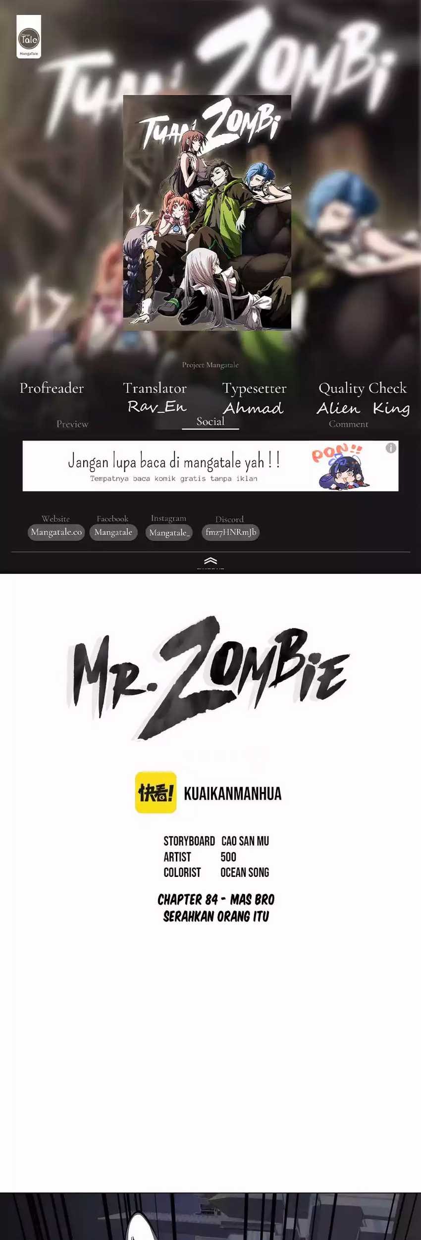 Komik Mr. Zombie Chapter 84 gambar nomor 1