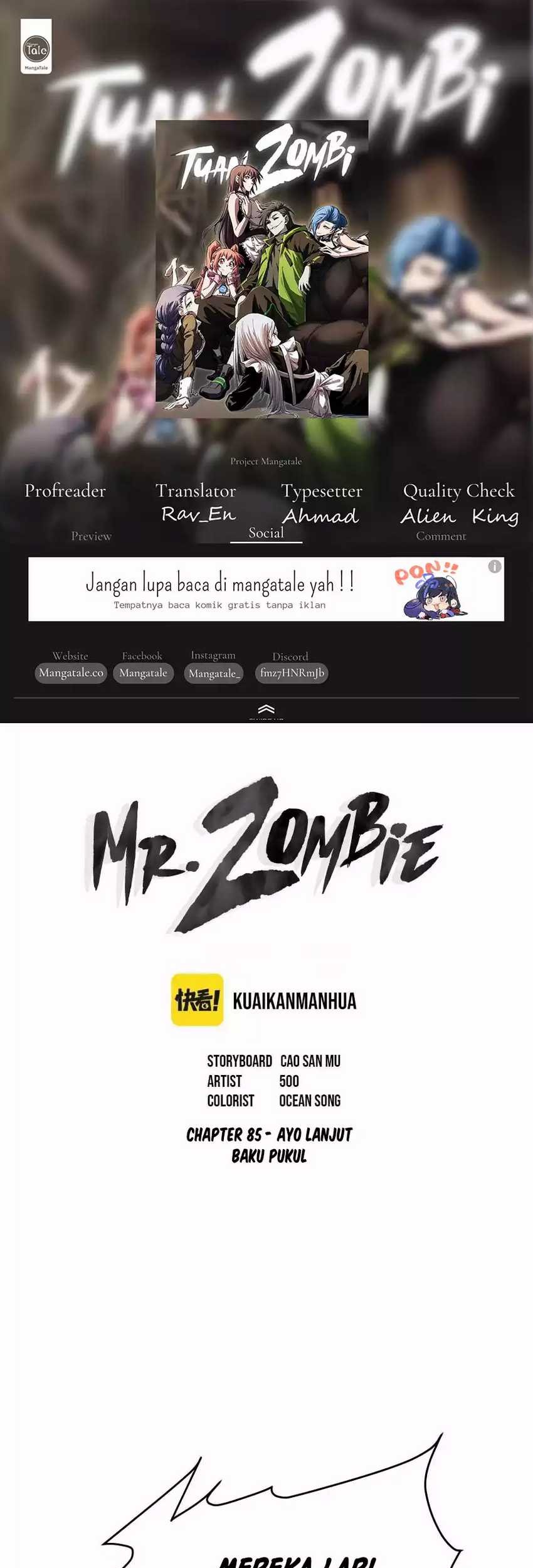 Komik Mr. Zombie Chapter 85 gambar nomor 1
