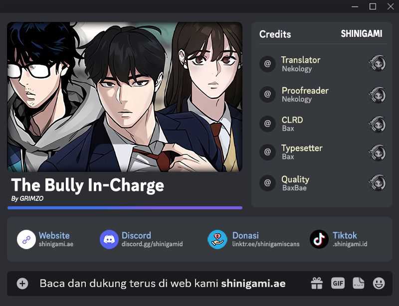 Komik The Bully In Charge Chapter 83 gambar nomor 1