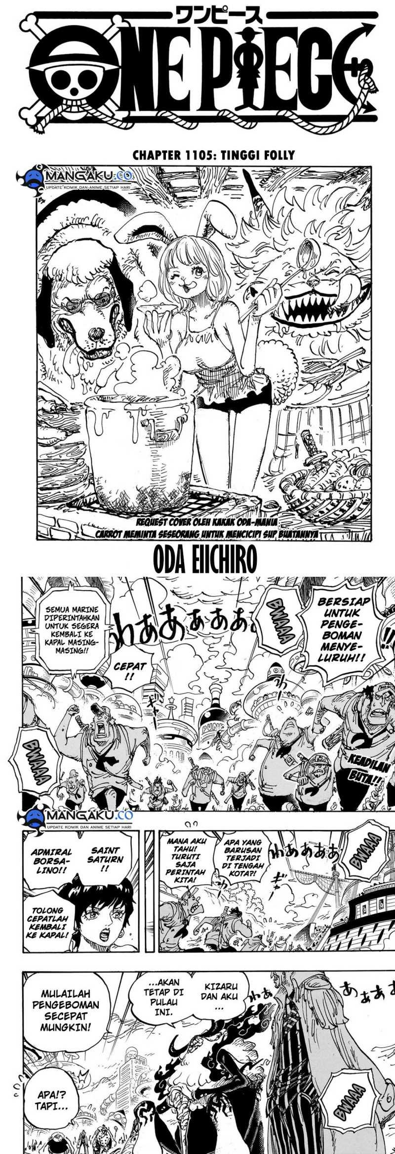 Manga One Piece Chapter 1105 gambar nomor 2