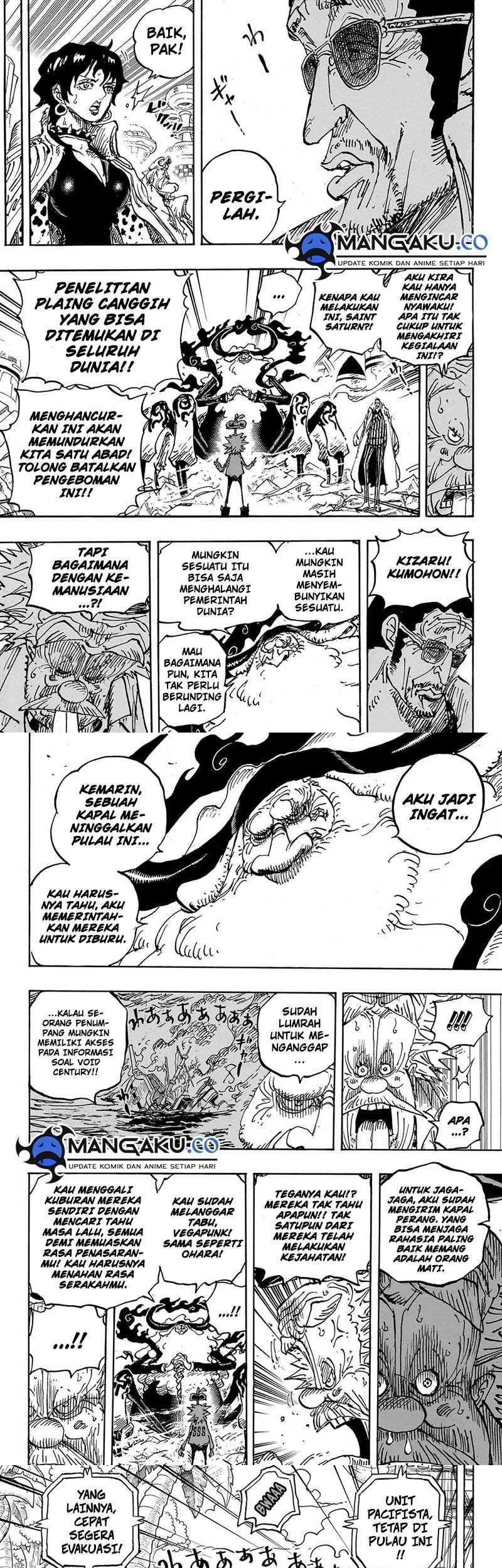 One Piece Chapter 1105 Gambar 3