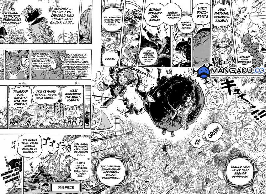 One Piece Chapter 1105 Gambar 7