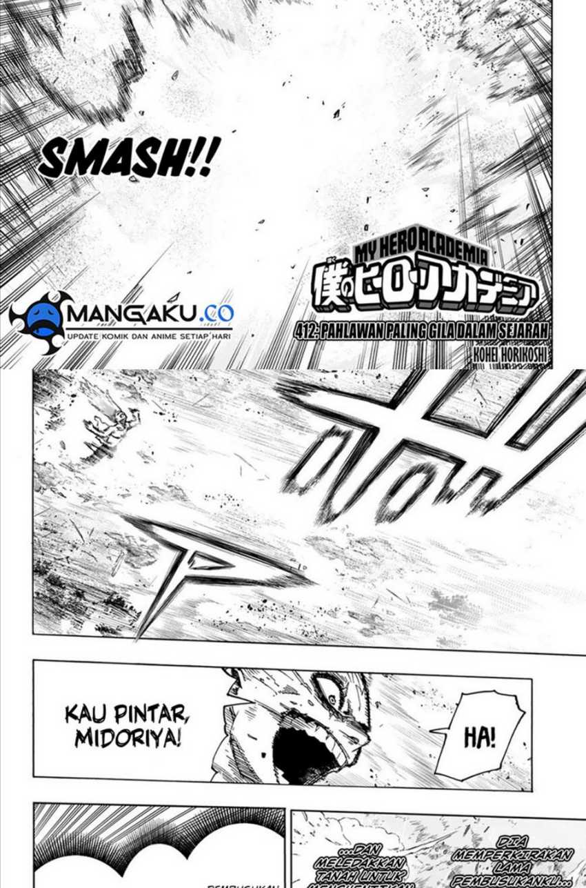 Boku no Hero Academia Chapter 412 Gambar 4