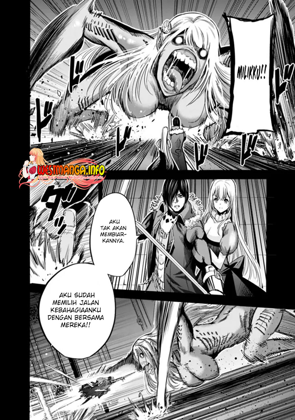 Uragirareta S Rank Boukensha no Ore wa, Aisuru Dorei no Kanojora to Tomoni Dorei dake no Harem Guild o Tsukuru Chapter 59 Gambar 17