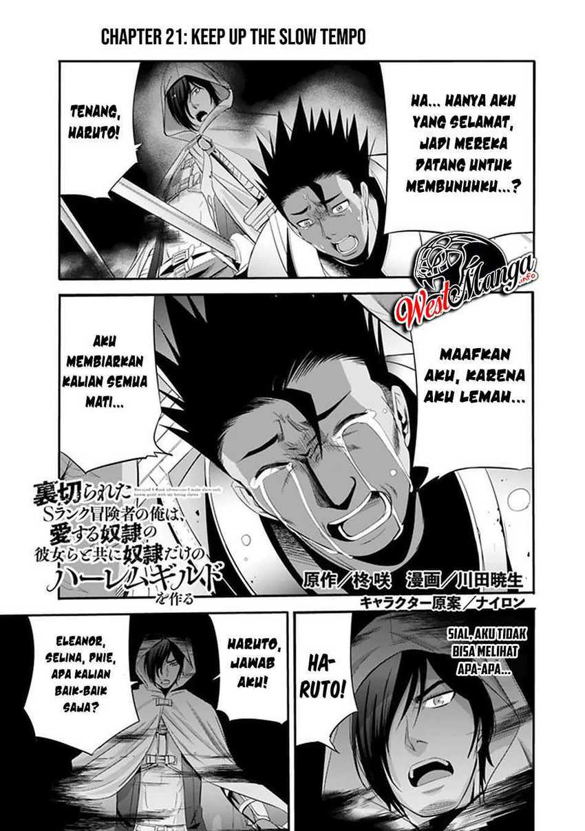 Uragirareta S Rank Boukensha no Ore wa, Aisuru Dorei no Kanojora to Tomoni Dorei dake no Harem Guild o Tsukuru Chapter 21 Gambar 3