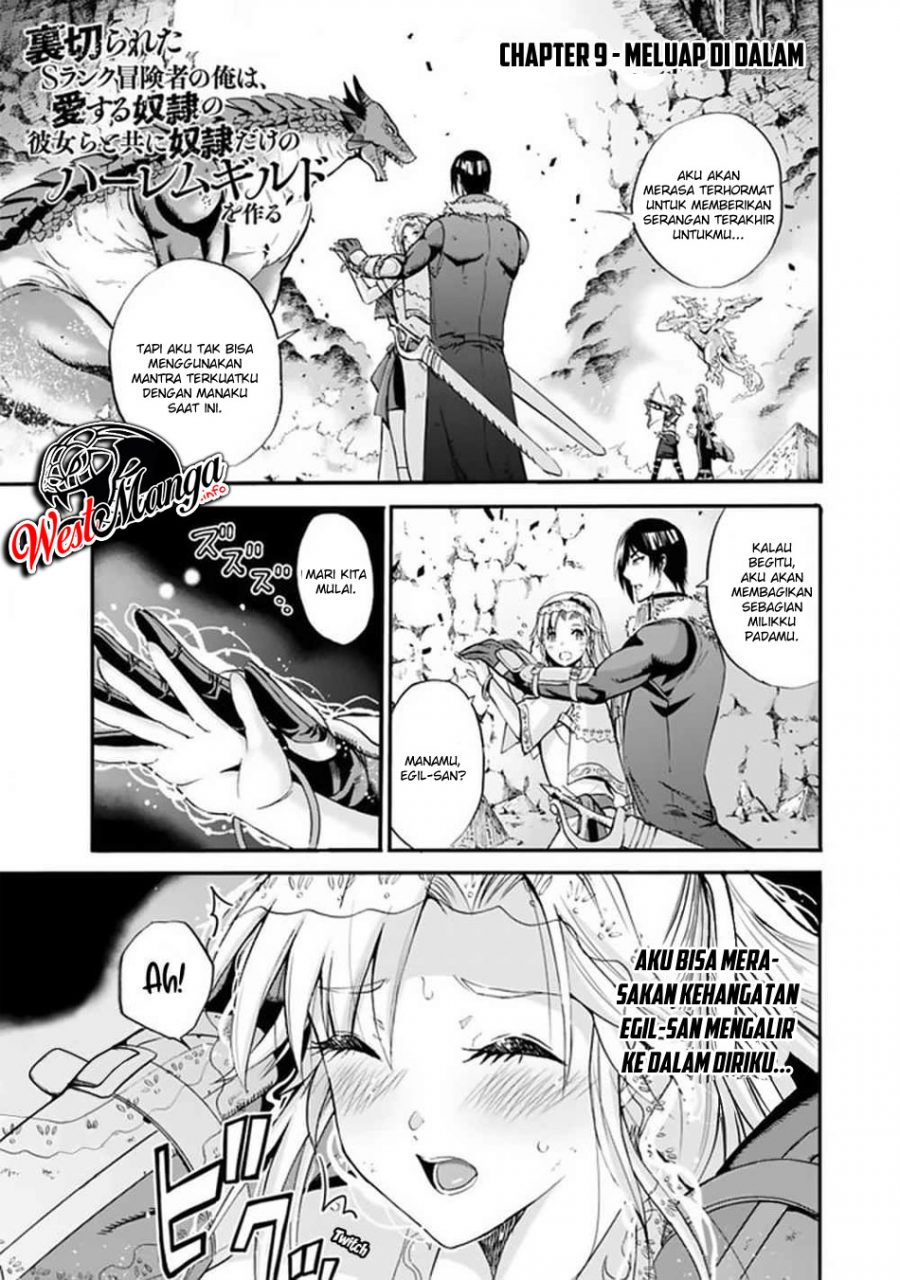 Manga Uragirareta S Rank Boukensha no Ore wa, Aisuru Dorei no Kanojora to Tomoni Dorei dake no Harem Guild o Tsukuru Chapter 09 gambar nomor 2