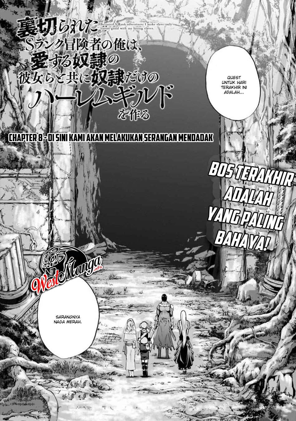 Uragirareta S Rank Boukensha no Ore wa, Aisuru Dorei no Kanojora to Tomoni Dorei dake no Harem Guild o Tsukuru Chapter 08 Gambar 4