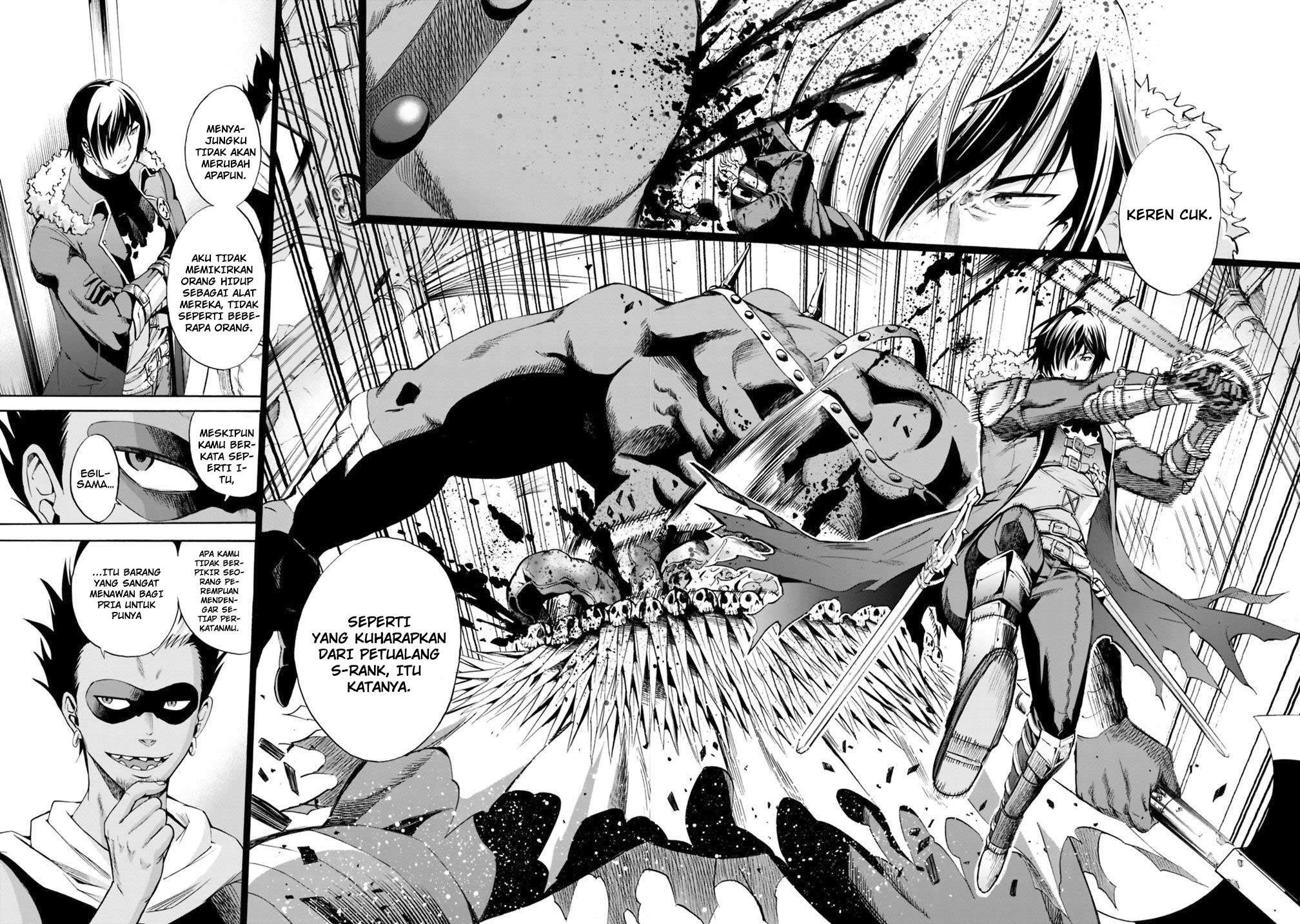 Uragirareta S Rank Boukensha no Ore wa, Aisuru Dorei no Kanojora to Tomoni Dorei dake no Harem Guild o Tsukuru Chapter 01 Gambar 8