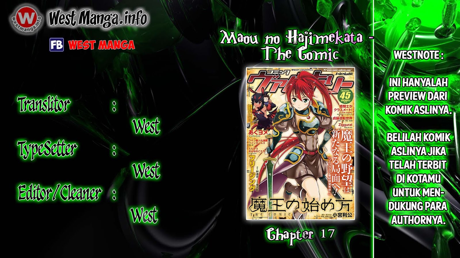 Manga Maou no Hajimekata Chapter 17 gambar nomor 2