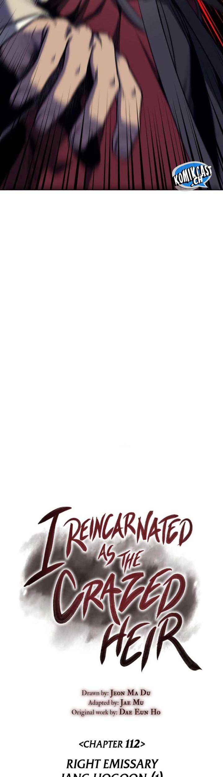 I Reincarnated As The Crazed Heir Chapter 112 Gambar 62