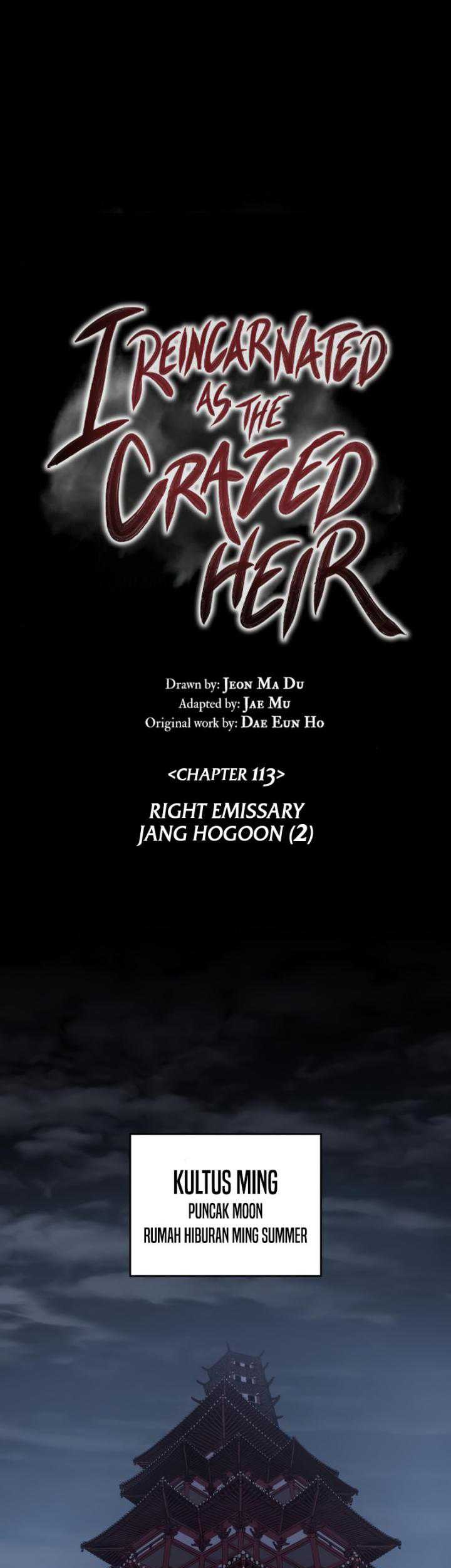 I Reincarnated As The Crazed Heir Chapter 113 Gambar 64