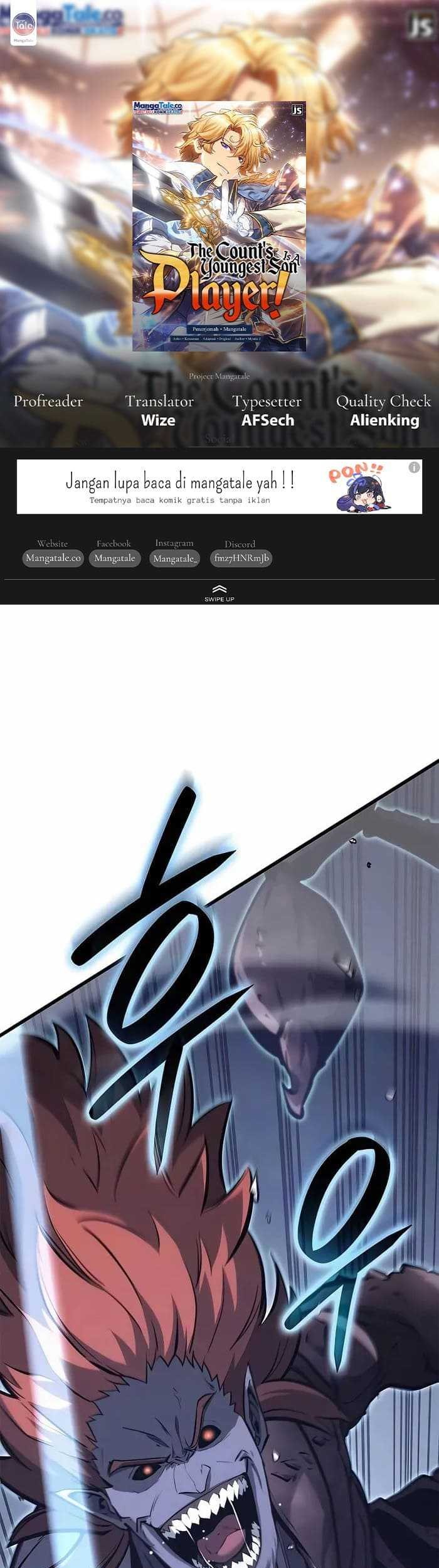 Komik The Count’s Youngest Son Is A Player! Chapter 38 gambar nomor 1