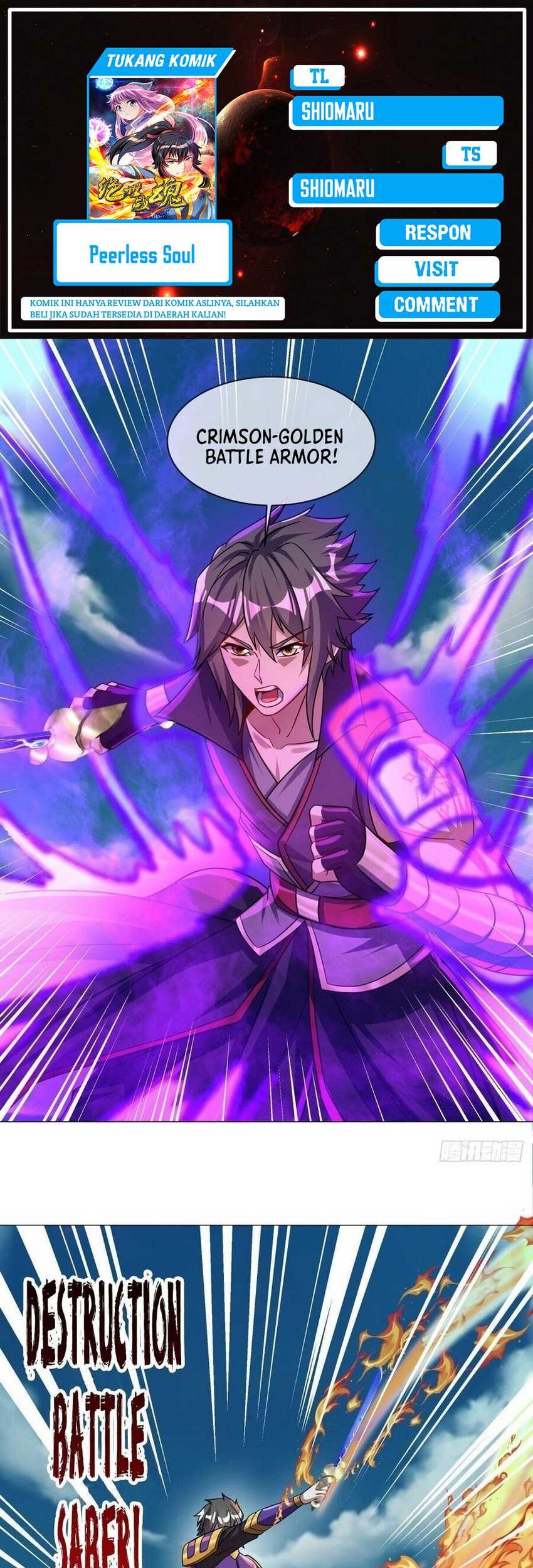 Komik Peerless Soul Chapter 600 gambar nomor 1