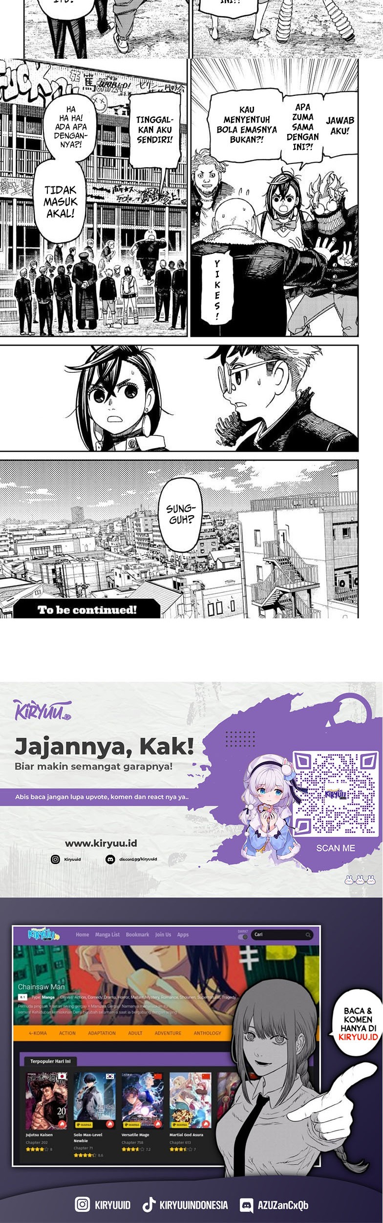 DANDADAN Chapter 132 Gambar 11