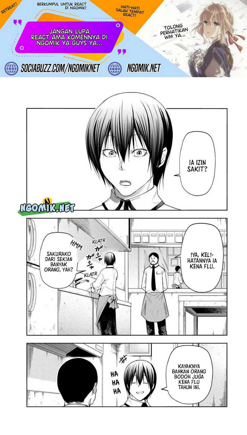 Manga Grand Blue Chapter 89 gambar nomor 2