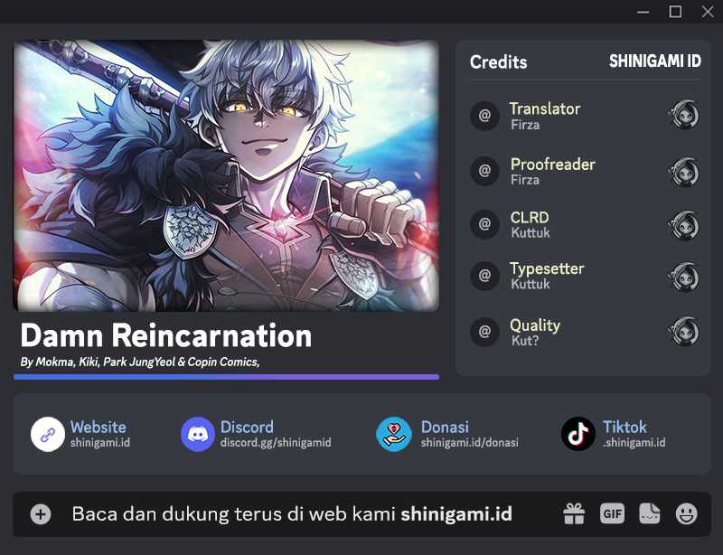 Komik Damn Reincarnation Chapter 80 gambar nomor 1