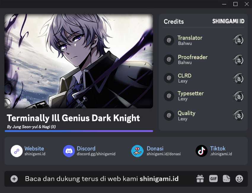 Komik Terminally-Ill Genius Dark Knight Chapter 37 gambar nomor 1