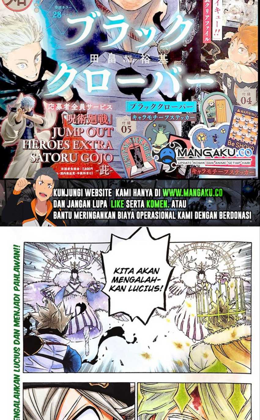 Manga Black Clover Chapter 369 gambar nomor 2