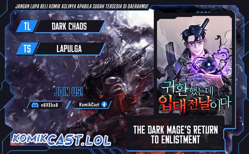 Komik The Dark Mage’s Return to Enlistment Chapter 43 gambar nomor 1