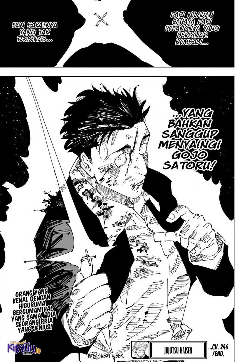 Jujutsu Kaisen Chapter 246 Gambar 20