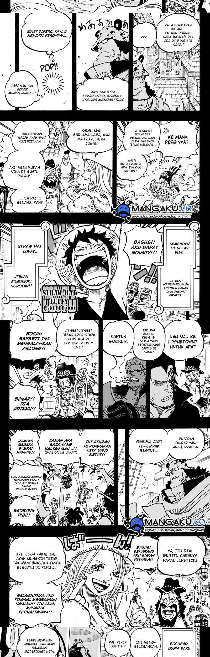 One Piece Chapter 1102 Gambar 3