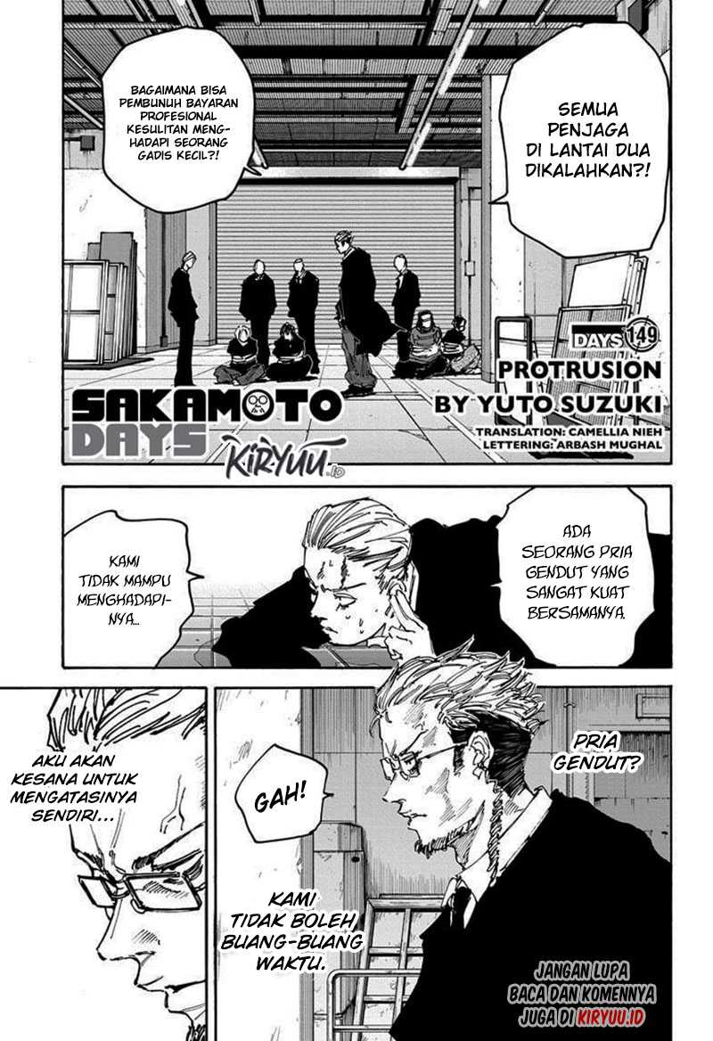 Manga Sakamoto Days Chapter 149 gambar nomor 2