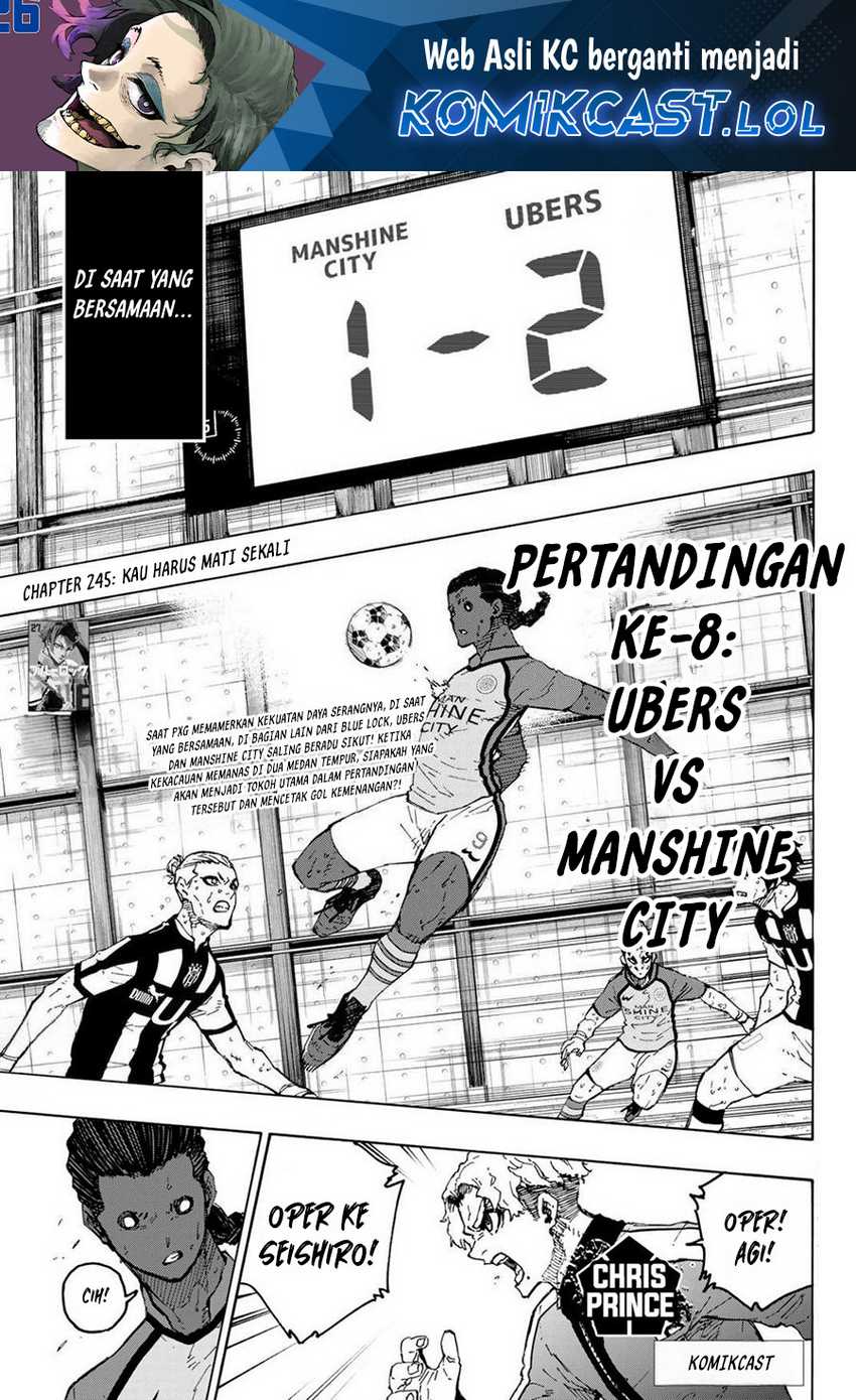 Manga Blue Lock Chapter 245 gambar nomor 2