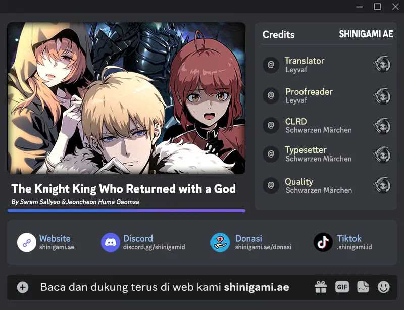 Komik The Knight King Who Returned with a God Chapter 41 gambar nomor 1