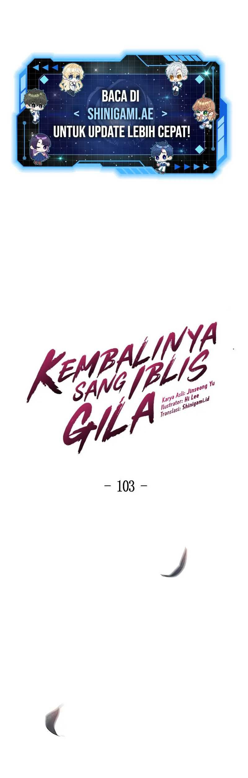 Manhwa Return of the Mad Demon Chapter 103 gambar nomor 2