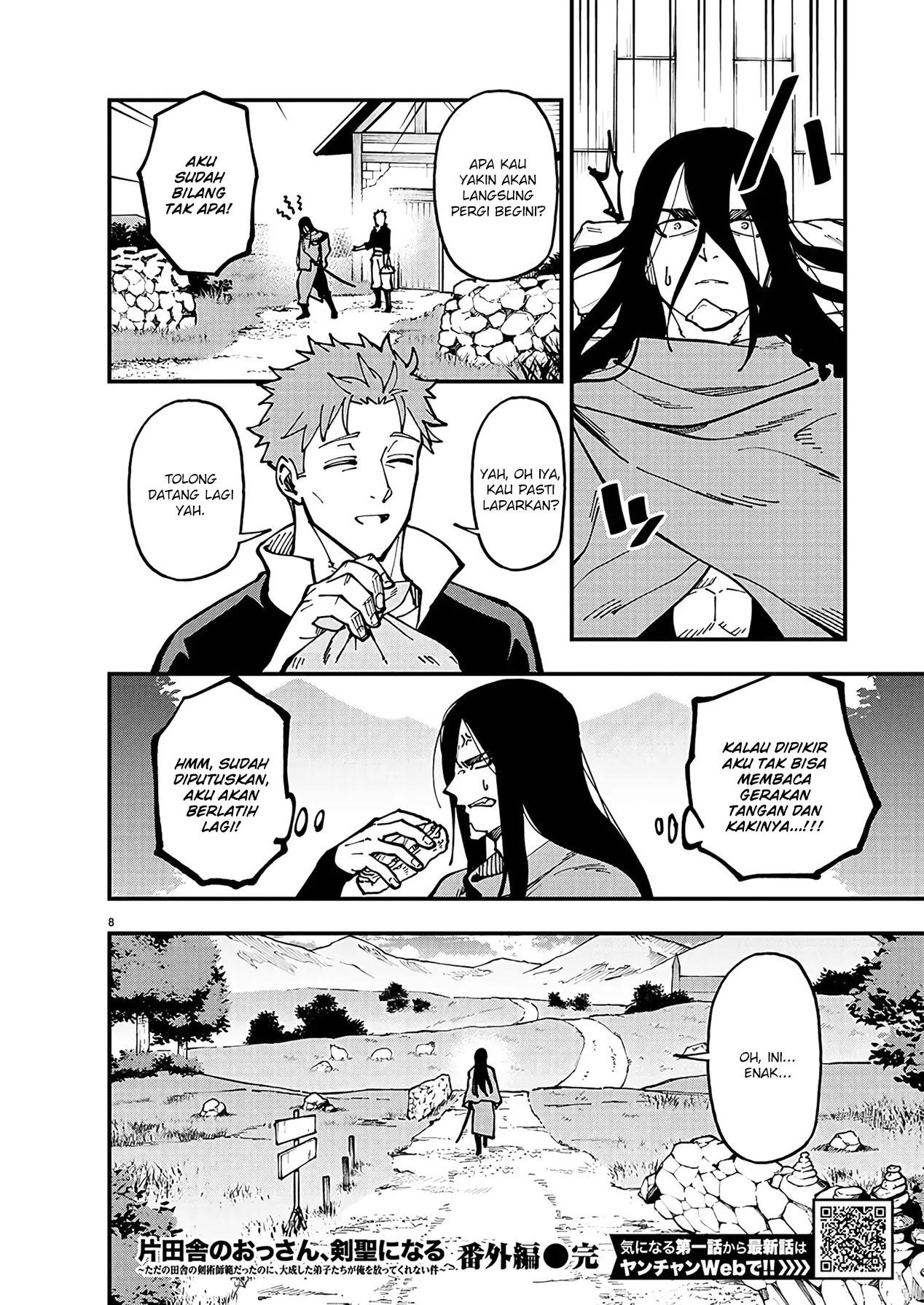 Katainaka no Ossan, Kensei ni Naru ~tada no inaka no kenjutsu shihan datta no ni, taisei shita deshi-tachi ga ore wo hottekurenai ken~ Chapter 21.5 Gambar 9