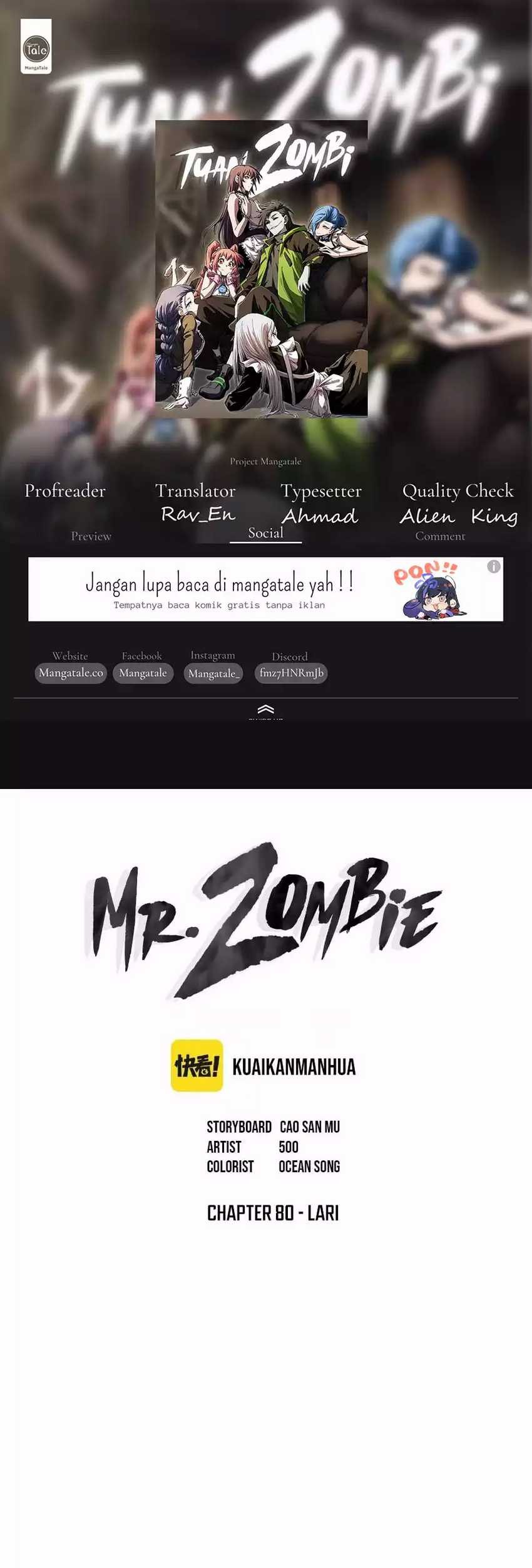 Komik Mr. Zombie Chapter 80 gambar nomor 1