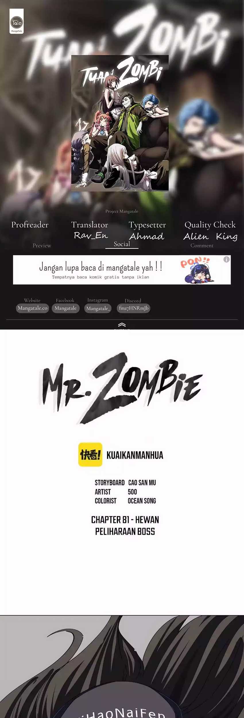Komik Mr. Zombie Chapter 81 gambar nomor 1