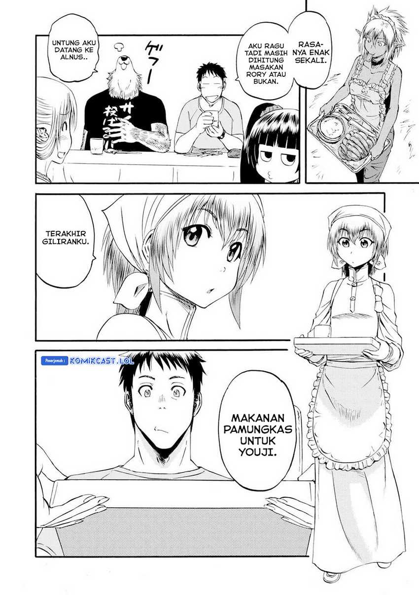 Gate – Jietai Kare no Chi nite Kaku Tatakeri Chapter 128.5 Gambar 9