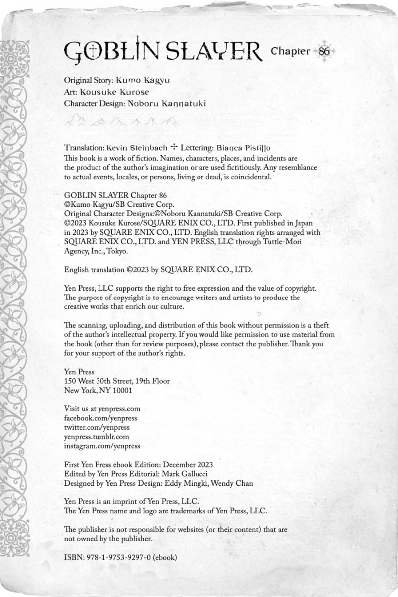 Goblin Slayer Chapter 86 Gambar 22