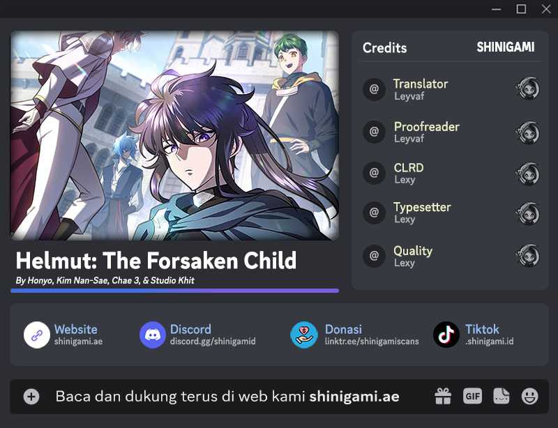 Komik Helmut: The Forsaken Child Chapter 51 gambar nomor 1