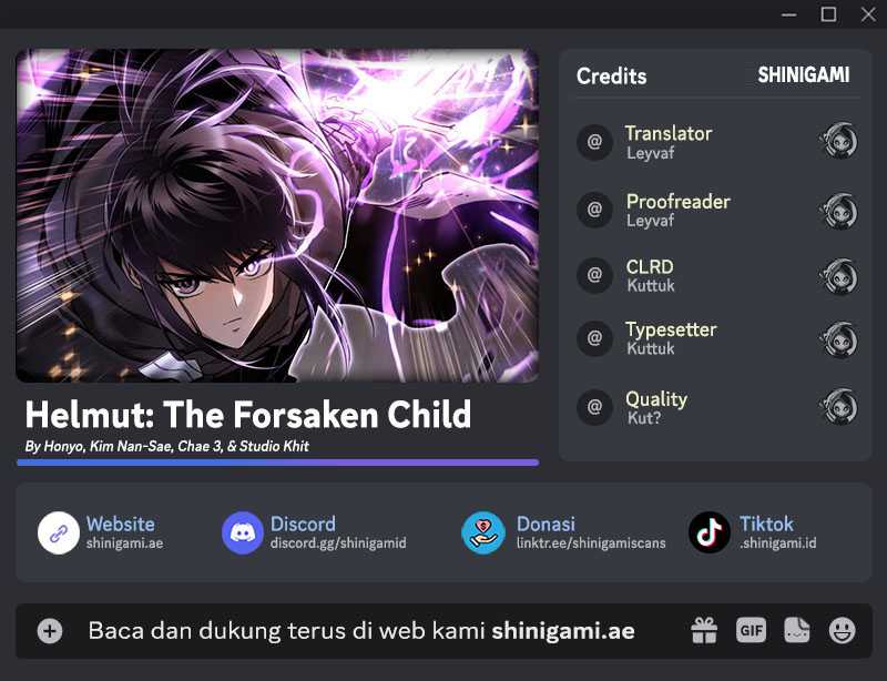 Komik Helmut: The Forsaken Child Chapter 50 gambar nomor 1