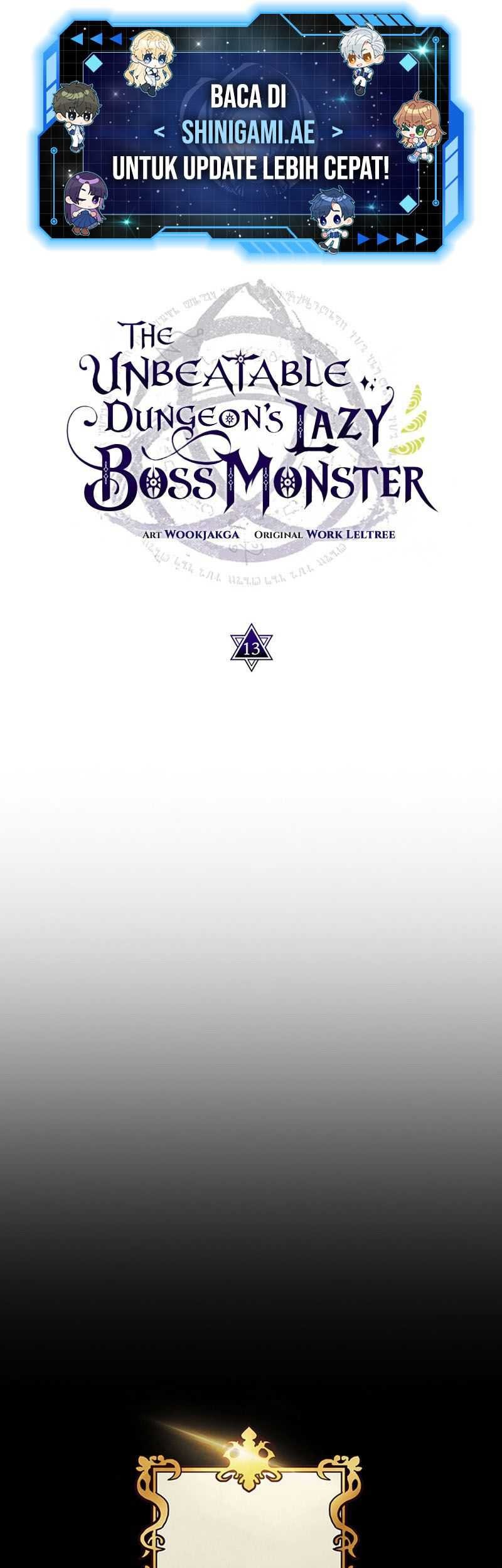 Manhwa The Unbeatable Dungeon’s Lazy Boss Chapter 13 gambar nomor 2