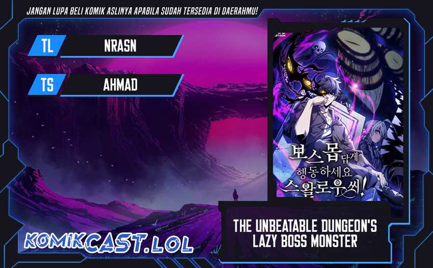 Komik The Unbeatable Dungeon’s Lazy Boss Chapter 01 gambar nomor 1