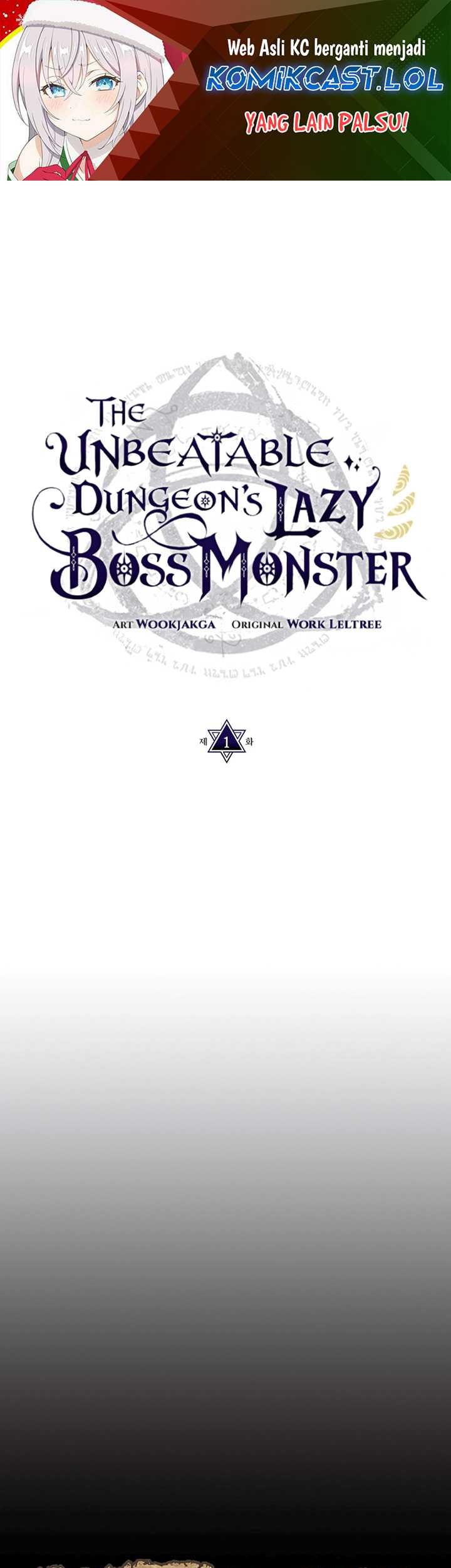 Manhwa The Unbeatable Dungeon’s Lazy Boss Chapter 01 gambar nomor 2