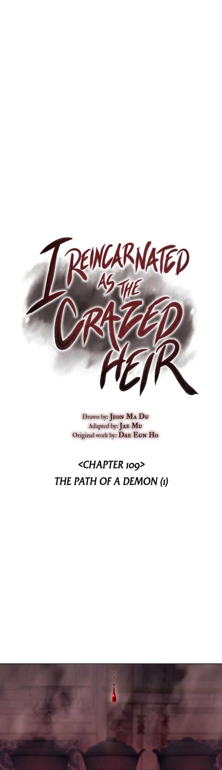 I Reincarnated As The Crazed Heir Chapter 109 Gambar 30