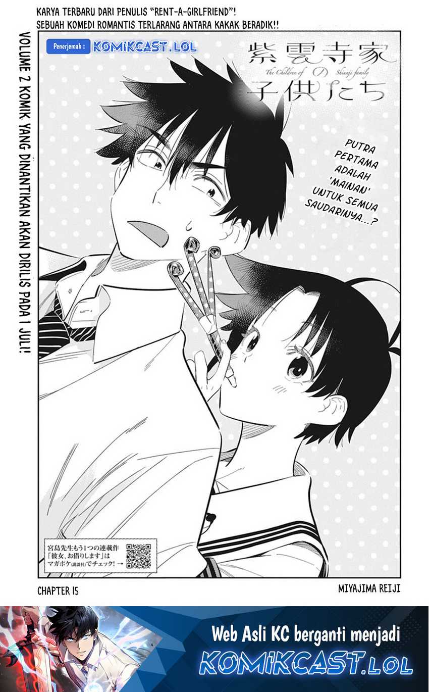 Manga Shiunji-ke no Kodomo-Tachi Chapter 15 gambar nomor 2
