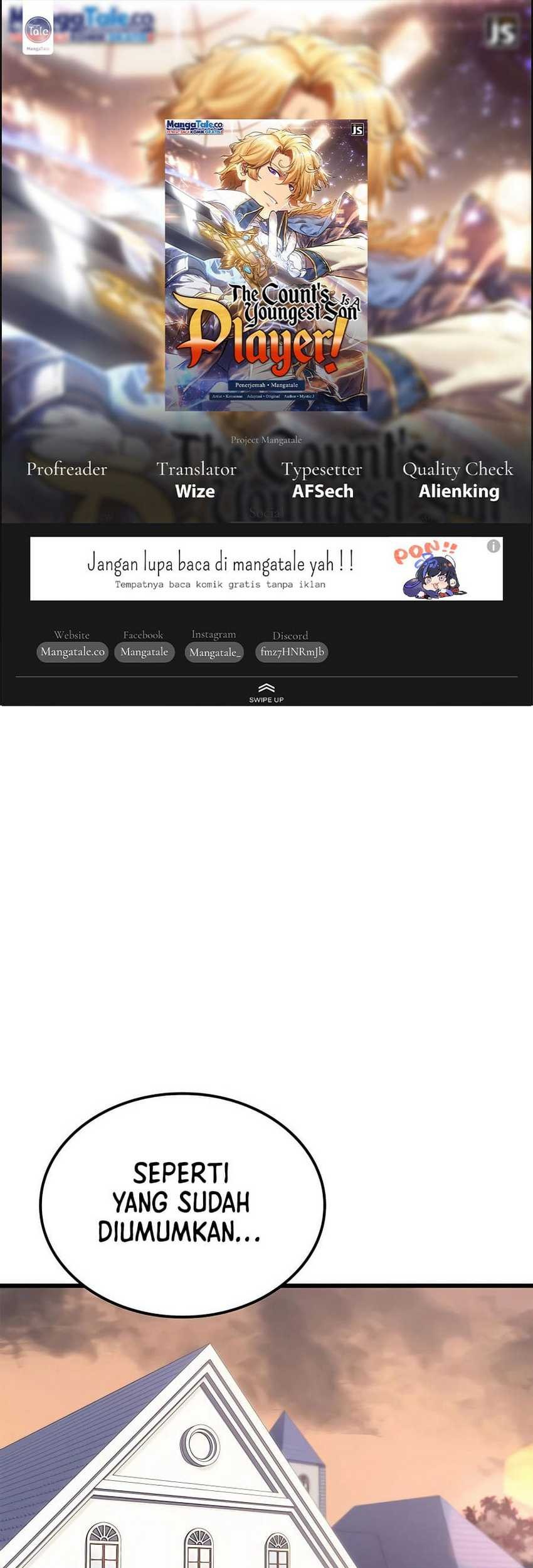 Komik The Count’s Youngest Son Is A Player! Chapter 41 gambar nomor 1