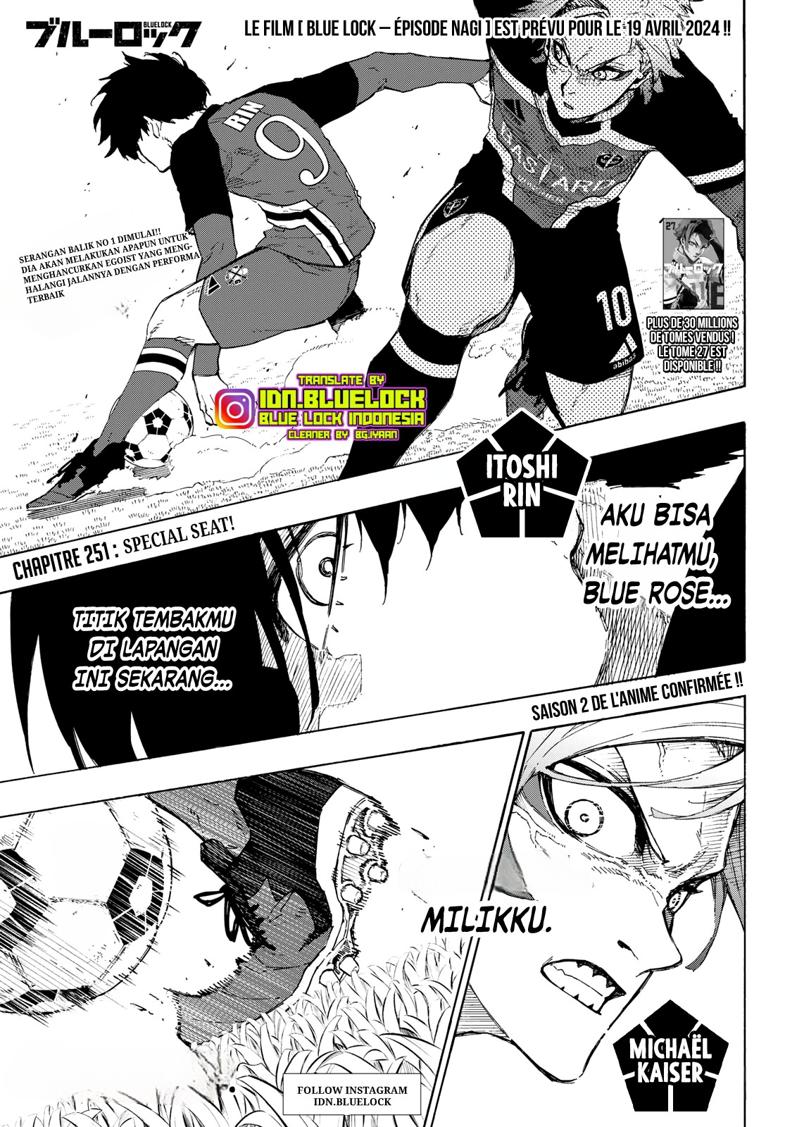 Blue Lock Chapter 251 Gambar 3