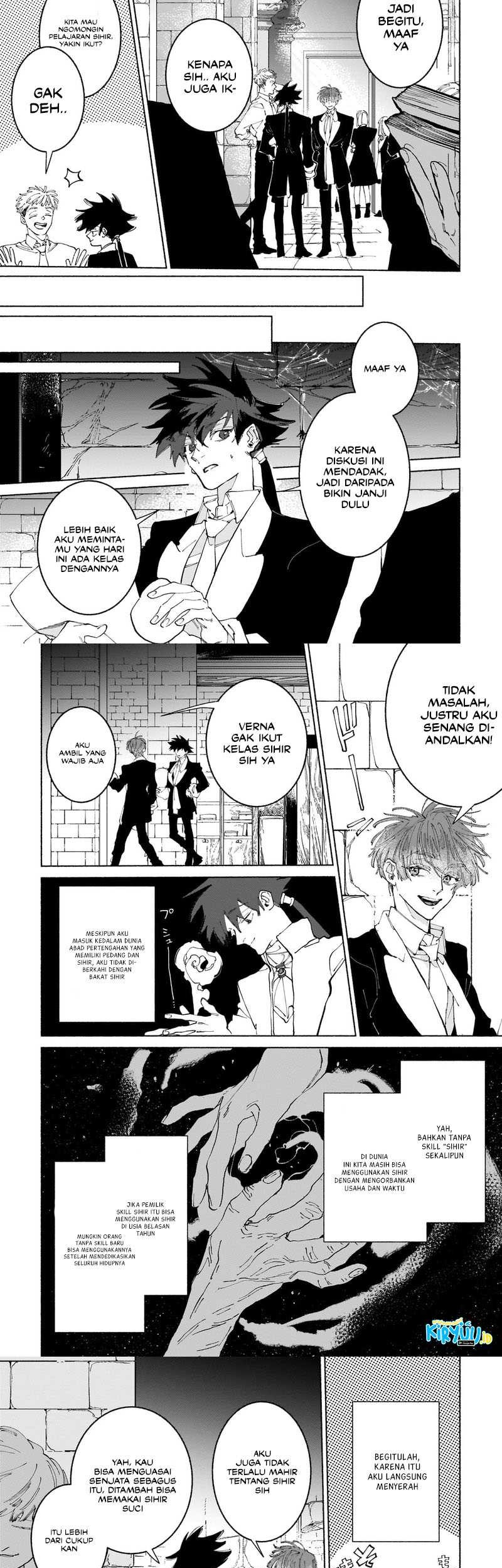 Maou to Yuusha no Tatakai no Ura de Chapter 15 Gambar 8