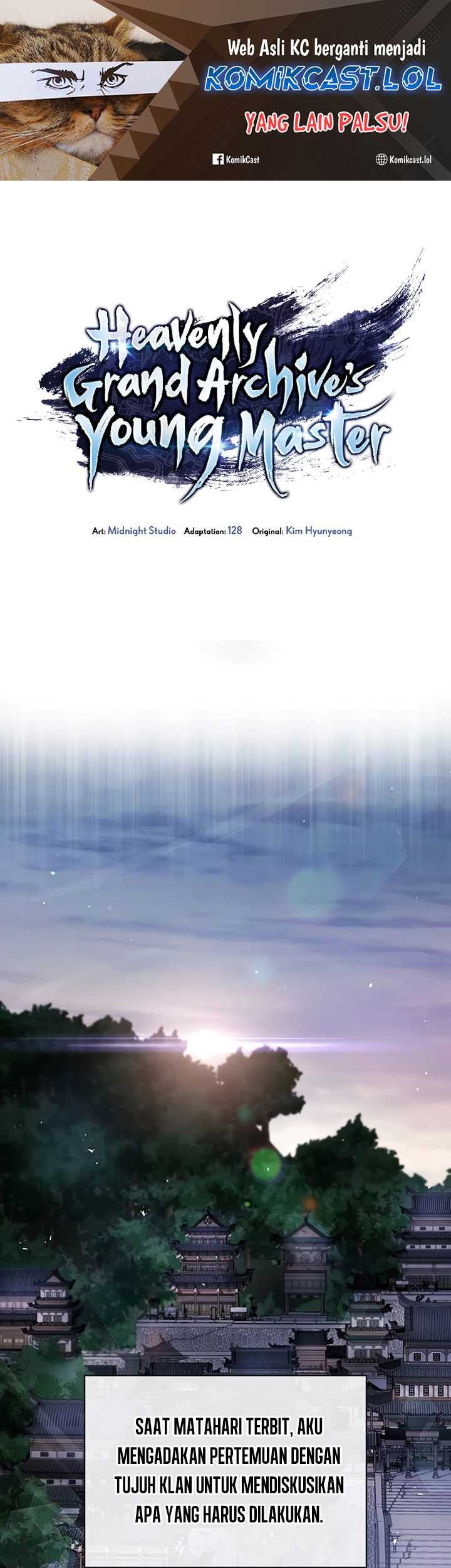 Manhwa Heavenly Grand Archive’s Young Master Chapter 62 gambar nomor 2