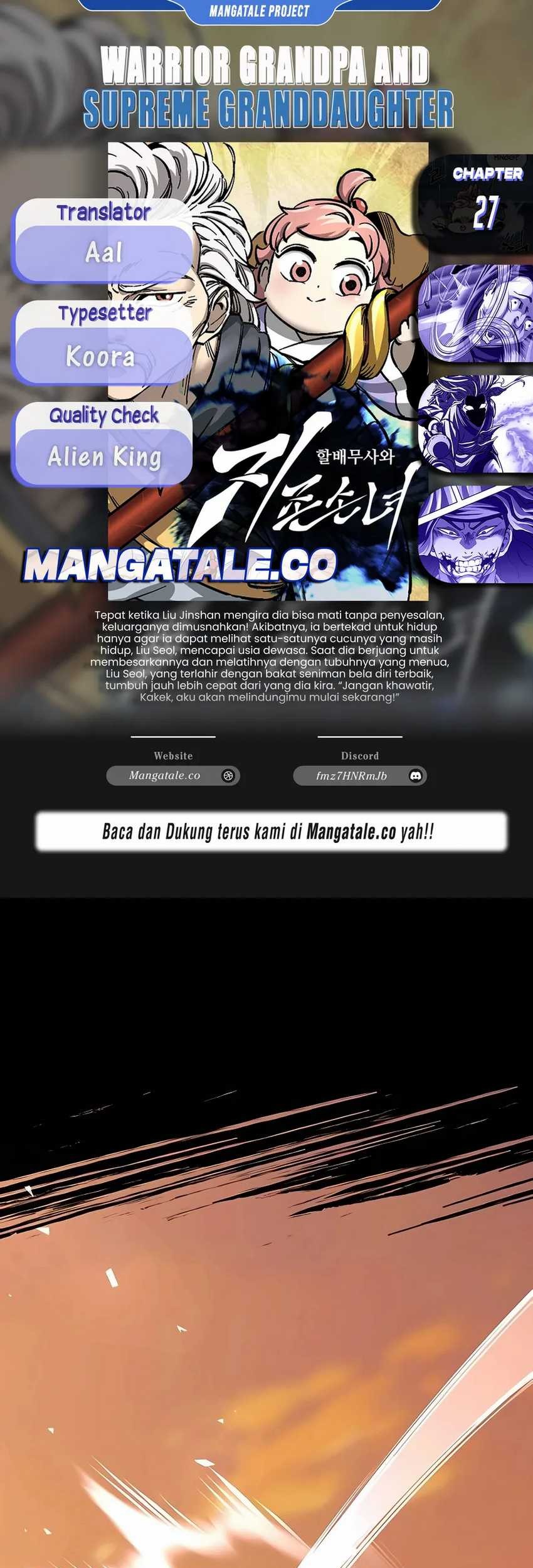 Komik Warrior Grandpa and Supreme Granddaughter Chapter 27 gambar nomor 1