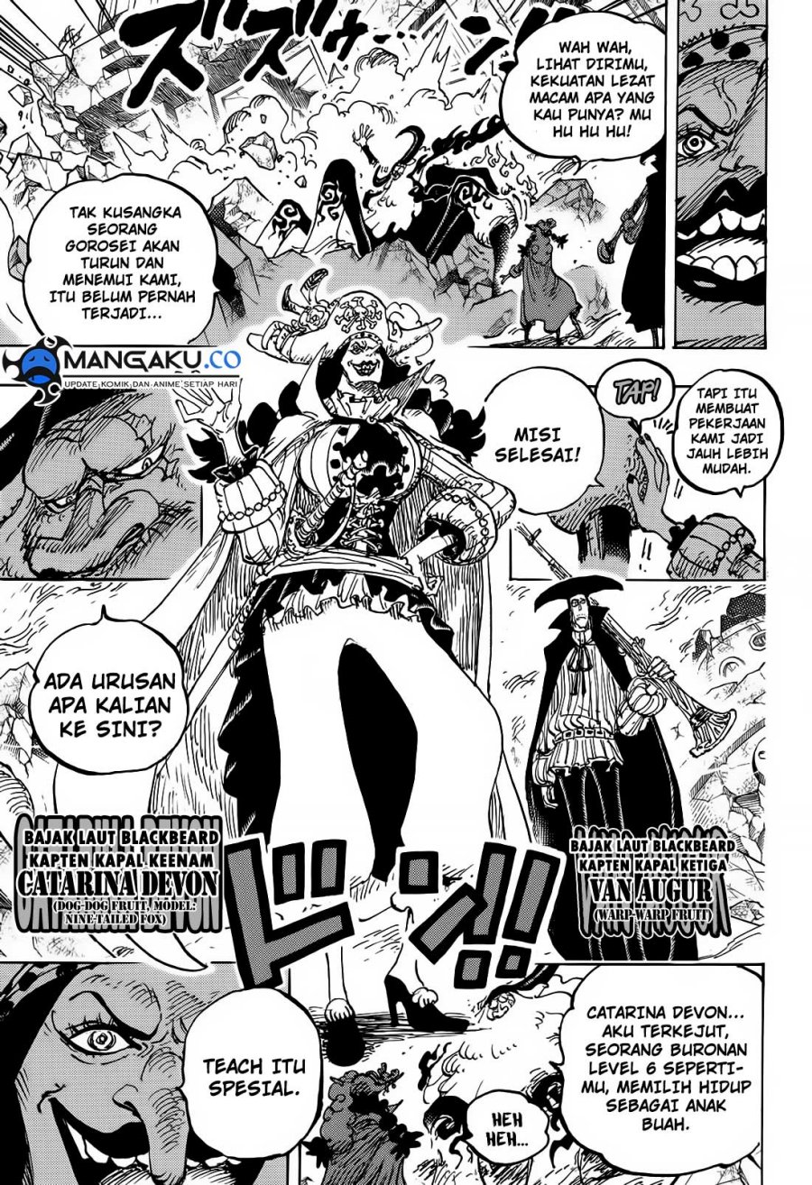 One Piece Chapter 1107 Gambar 14