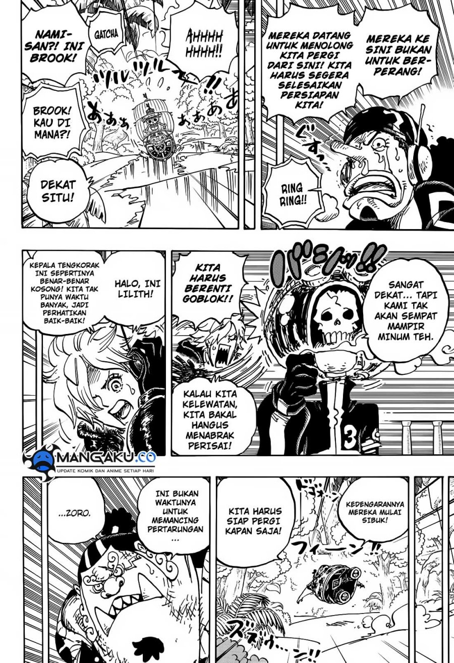One Piece Chapter 1107 Gambar 6