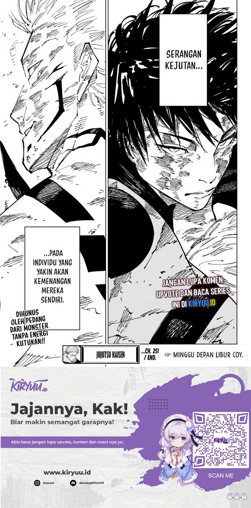 Jujutsu Kaisen Chapter 251 Gambar 19