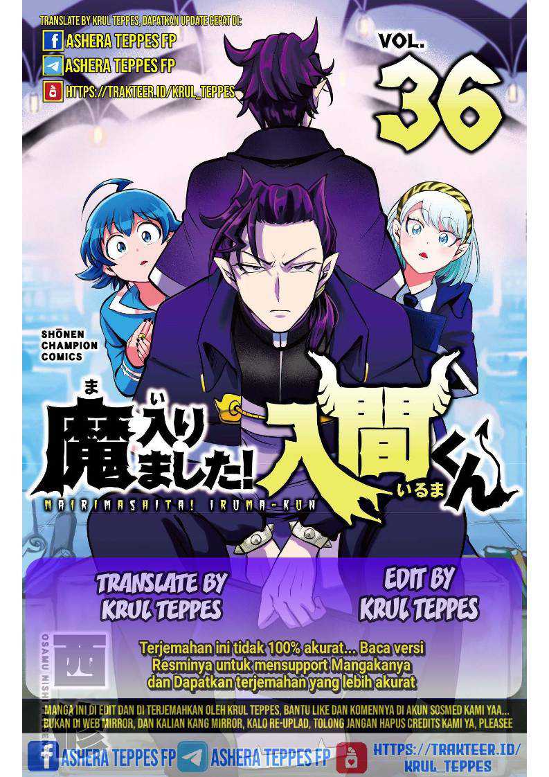 Komik Mairimashita! Iruma-kun Chapter 335 gambar nomor 1